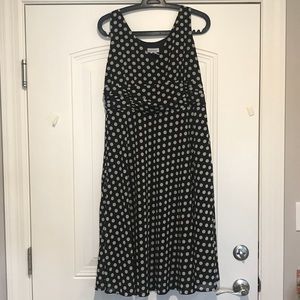 Polka dot dress, good quality high ended